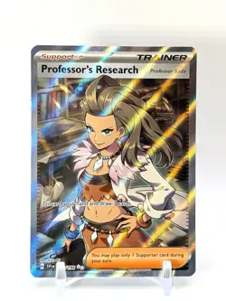 Pokemon Professor's Research 240/198 Scarlet & Violet Ultra Rare Holo NM - Image 1