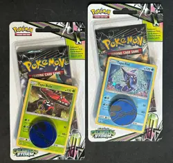 POKEMON SUN MOON CELESTIAL STORM BLISTER BOOSTER PACK NEW TAPU BULU & TAPU FINI - Image 1