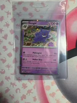 Gengar 094/165 Cosmos Holo SWIRLS Pokemon 151 SWSH Sam’s Club Exclusive - Image 3