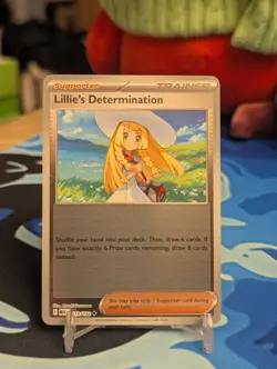 Lillie's Determination [Reverse Holo] #119/132 Pokemon Mega Evolution - Image 1