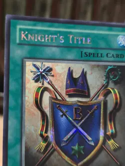 Secret Rare☄ YuGiOh KNIGHT'S TITLE * ROD-EN002 * nm/vlpU - Image 3