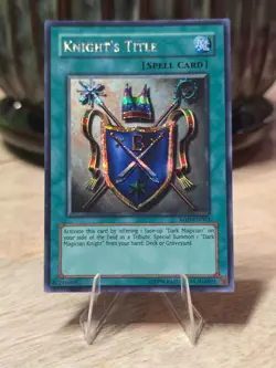 Secret Rare☄ YuGiOh KNIGHT'S TITLE * ROD-EN002 * nm/vlpU - Image 4