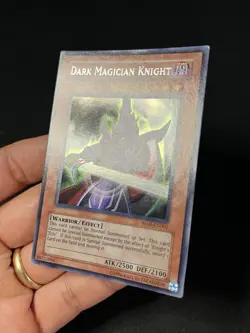 Yugioh Dark Magician Knight ROD-EN001 Parallel Secret Rare LP - Image 2