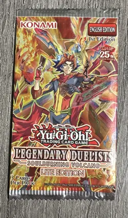 Yu-Gi-Oh Legendary Duelists Soulburning Volcano Pack Lite 25th anniversary - Image 3