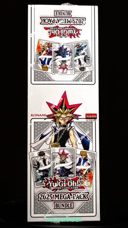YUGIOH! 2025 MEGA-PACK BUNDLE DISPLAY ENGLISH MP25 12CT NEW FACTORY SEALED MG03 - Image 5