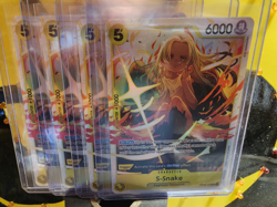 One Piece Card Game S-Snake OP08-112 SR English Playset X4! - Image 1