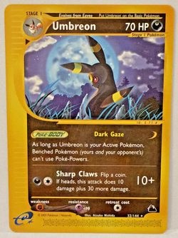 Pokemon TGC Umbreon Card Skyridge 32/144 Non-Holo Rare, Nintendo - Image 1