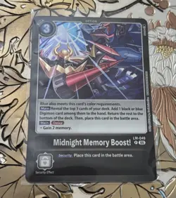 Digimon Card Game Midnight Memory Boost LM-049 Promo LM-06 Billion Bullet AUC2 - Image 1