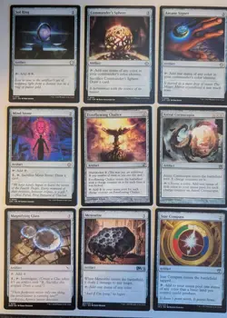 MTG Mana Rocks,Artifacts. 9 cards. Mana Ramp, Mana Acceleration - Image 1