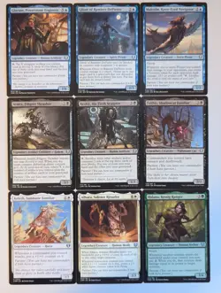 MTG Partners theme lot - Multicolor. 9 cards. Legendary Partner commanders - Image 1