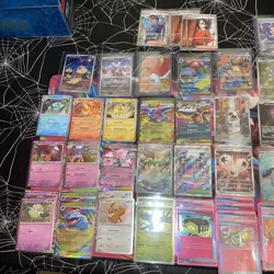 Pokemon 62 Card Lot Ultra, Illustration, Double And Promo Phantasmal Prismatic++ - Image 2