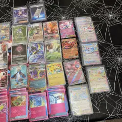 Pokemon 62 Card Lot Ultra, Illustration, Double And Promo Phantasmal Prismatic++ - Image 3