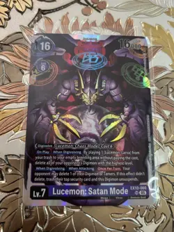 Digimon Card Game Lucemon: Satan Mode EX10-060 SR Sinister Order - Image 1