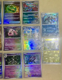 Pokemon TCG Prismatic Evolutions 14 Card NM Lot Pokeball Inserts Jolteon - Image 3