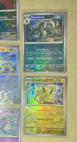 Pokemon TCG Prismatic Evolutions 14 Card NM Lot Pokeball Inserts Jolteon - Image 4