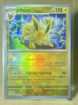 Pokemon TCG Prismatic Evolutions 14 Card NM Lot Pokeball Inserts Jolteon - Image 5