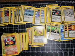 vtg pokemon card lot 90s binder collection pikachu squirtle base bulbasaur tcg - Image 1