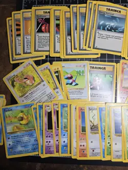 vtg pokemon card lot 90s binder collection pikachu squirtle base bulbasaur tcg - Image 2