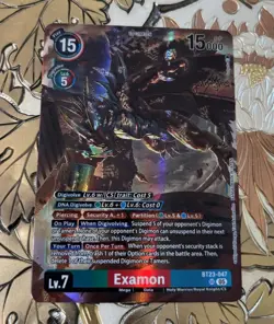 Digimon Card Game Examon BT23-047 SR BT23 Hackers Slumber A09 - Image 1