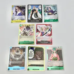 One Piece Devil Fruit Vol. 3 Sealed Don Card Red Lot - Super Rare + Rare + More - Image 2