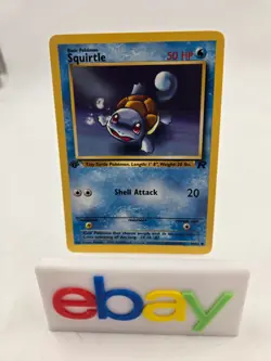 Squirtle - 68/82 - Pokemon Team Rocket 1st Edition Card WOTC NM - Image 1