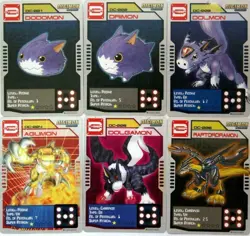 Toei Bandai Digimon Series 1 D-CYBER Collect Card Game Normal Set of 24 - Image 2