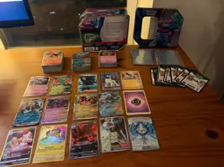 Lot 223 Pokemon Cards mostly common - rarest ones shown in picture - Image 2