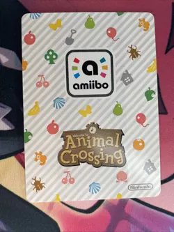 Pecan #180 Animal Crossing Amiibo Card Authentic Series 2 MINT NEVER SCANNED - Image 2