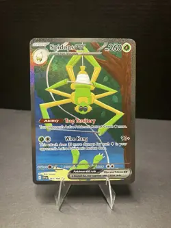 Pokemon TCG Spidops EX Holo Card 243/198 Sv01 Base Set Special Illustration Rare - Image 1