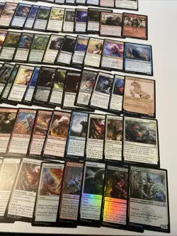 MTG Magic The Gathering Card Lot #185 ,100+ Card Lot,Random Select. Incl 5 FOILS - Image 2