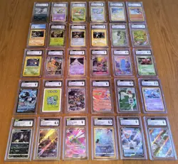 ✨HUGE Lot of 30 CGC Graded Pokemon Cards Slabs Modern & Vintage Collection W@W!✨ - Image 1