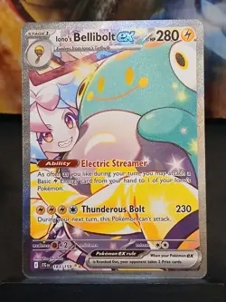 Iono's Bellibolt ex 183/159 Sv09: Journey Together Pokemon Card - Image 2