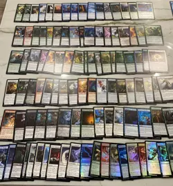 MTG Magic The Gathering Card Lot #222, 100+ Card Lot. Includes 10 FOILS - Image 1