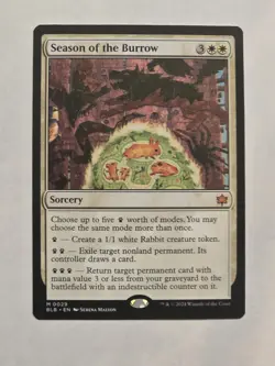 Season Of The Burrow - Bloomburrow - Near Mint - MTG - Image 1
