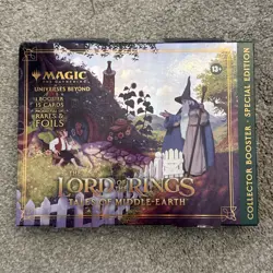 Magic: The Lord of the Rings Special Edition Collector Booster NIB - Image 1