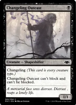 MTG Changeling Outcast (082) | NM | Modern Horizons {MH1} - Image 1