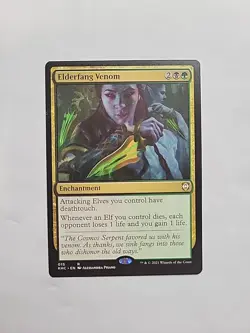 MTG - Elderfang Venom Commander: Kaldheim Regular Rare #015 - Image 1