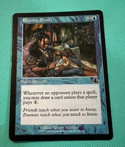 Rhystic Study - Prophecy - MTG - Magic the Gathering - Image 2
