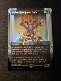 Priest of Forgotten Gods (Rainbow Foil) Secret Lair Drop Foil - Image 1