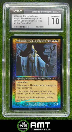 2025 Magic: The Gathering Mikaeus, the Unhallowed 846 Mythic Rare Foil CGC 10 - Image 1