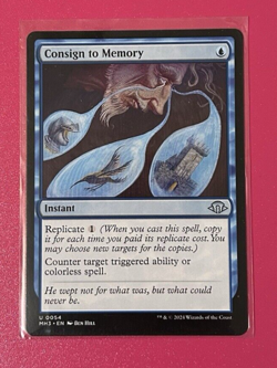 MTG *Consign to Memory* Modern Horizons 3 (MH3) #54- NM Regular Uncommon- - Image 1