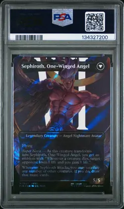 2025 MTG FF SURGE SEPHIROTH, FABLED SOLDIER/SEPHIROTH, ONE-WINGED ANGEL PSA 10 - Image 2