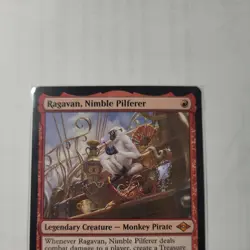 MTG Magic the Gathering Ragavan, Nimble Pilferer (138/765) Modern Horizons 2 NM - Image 2