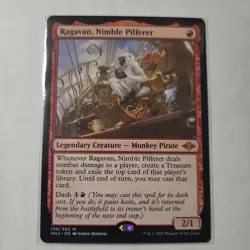 MTG Magic the Gathering Ragavan, Nimble Pilferer (138/765) Modern Horizons 2 NM - Image 4