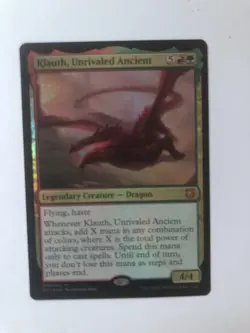 Klauth, Unrivaled Ancient Foil MTG Forgotten Realms Commander NM #50 - Image 1