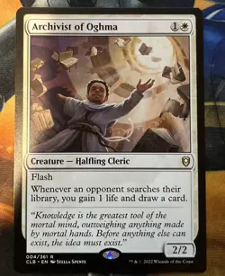 MTG - Archivist of Oghma - Near Mint - Image 1