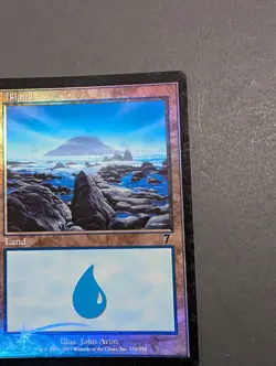 MTG Card - 1x Island (334) - Seventh (7th) Edition - LP Foil Magic The Gathering - Image 4