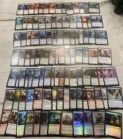 MTG Magic The Gathering Card Lot #219, 100+ Card Lot. Includes 10 FOILS - Image 1