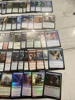 MTG Magic The Gathering Card Lot #219, 100+ Card Lot. Includes 10 FOILS - Image 2