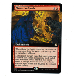 Share the Spoils (Extended Art) Commander: Adventures in the Forgotten Realms - Image 1